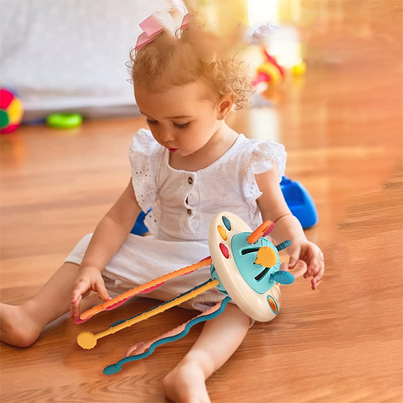 UFO siliconen trek speelgoed