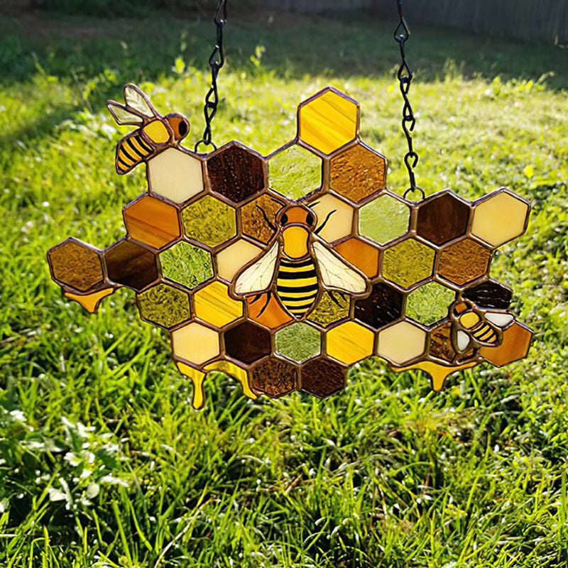🐝Bee-vormige deurplaat ornament