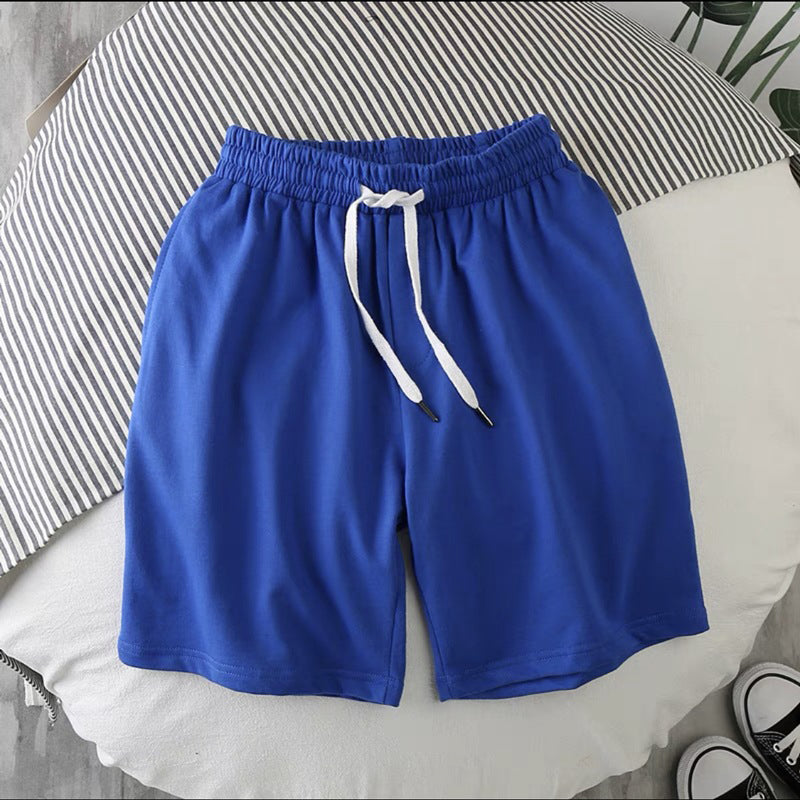 Sportshort in effen kleur