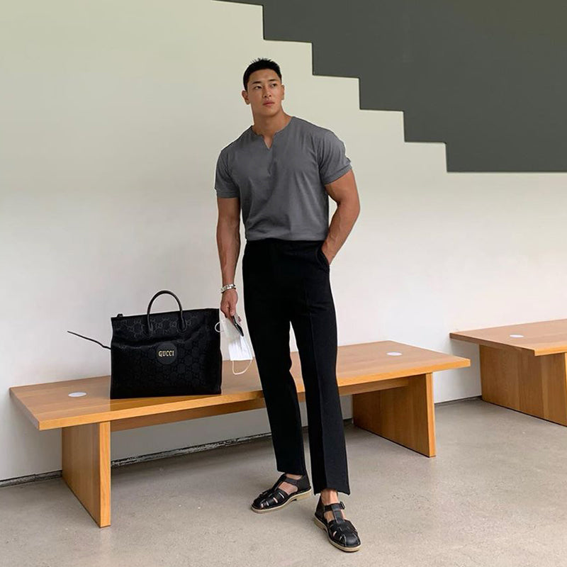 Fitness-T-shirt met korte mouwen