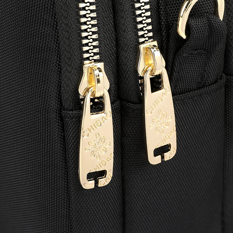 Nylon schoudertas van Oxford-stof met één schouder