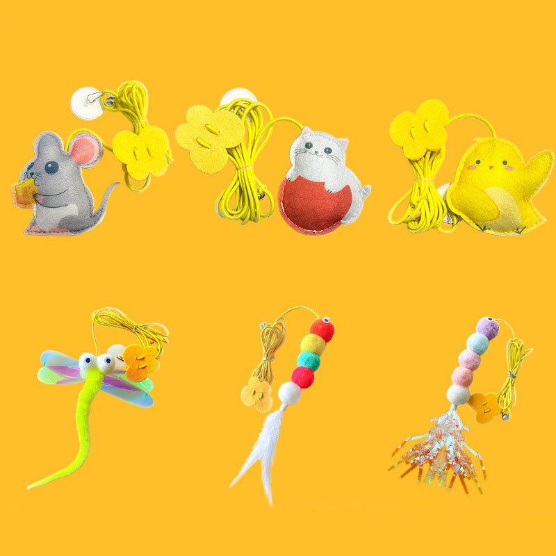 Hangend stuiterend katten speelgoed