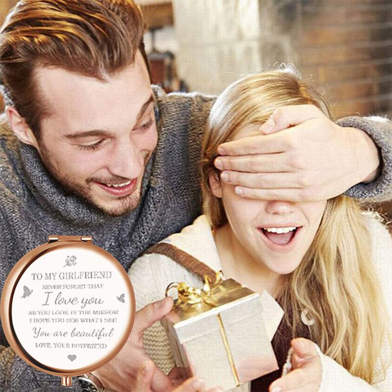 Ik hou van jou compacte spiegel