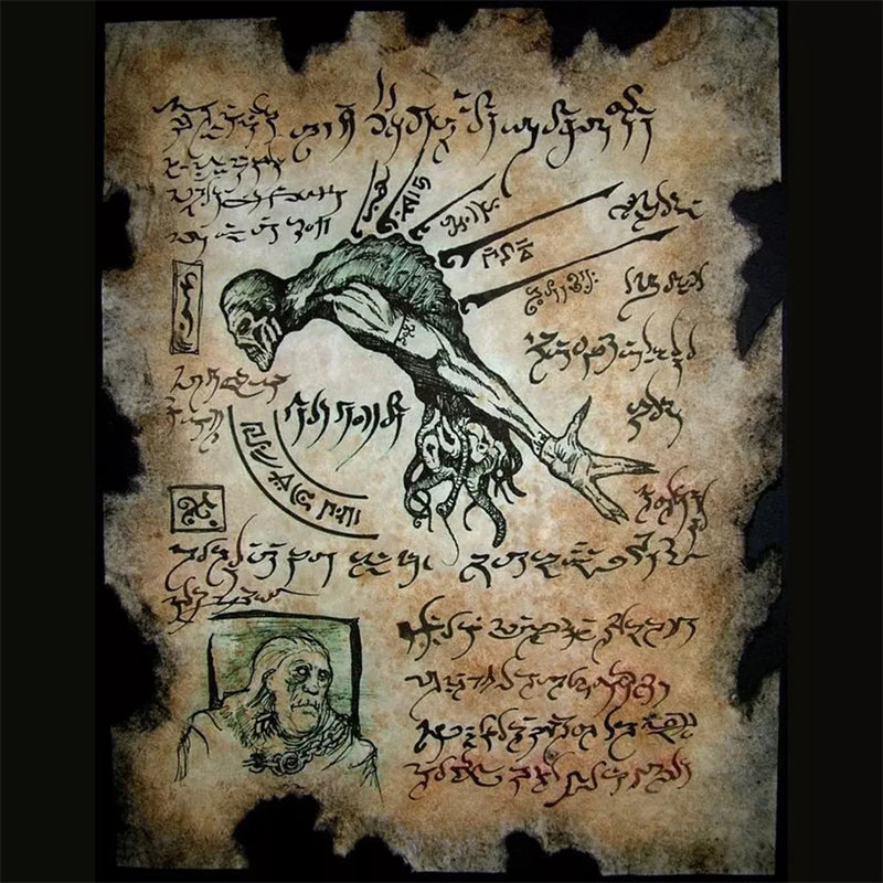 Necronomicon-decoratie