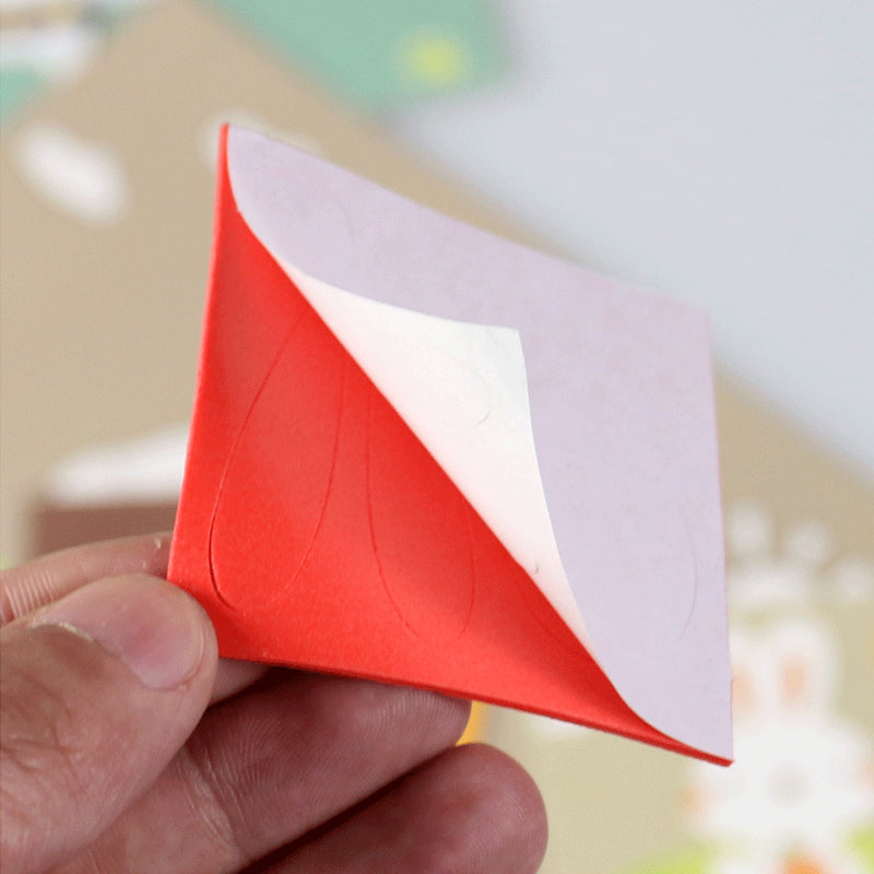 DIY handgemaakte dierenstickers voor kinderen