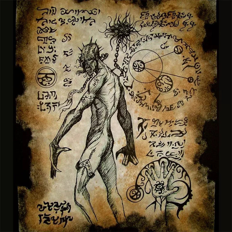 Necronomicon-decoratie