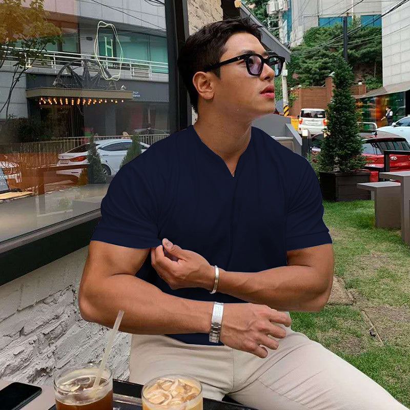 Fitness-T-shirt met korte mouwen