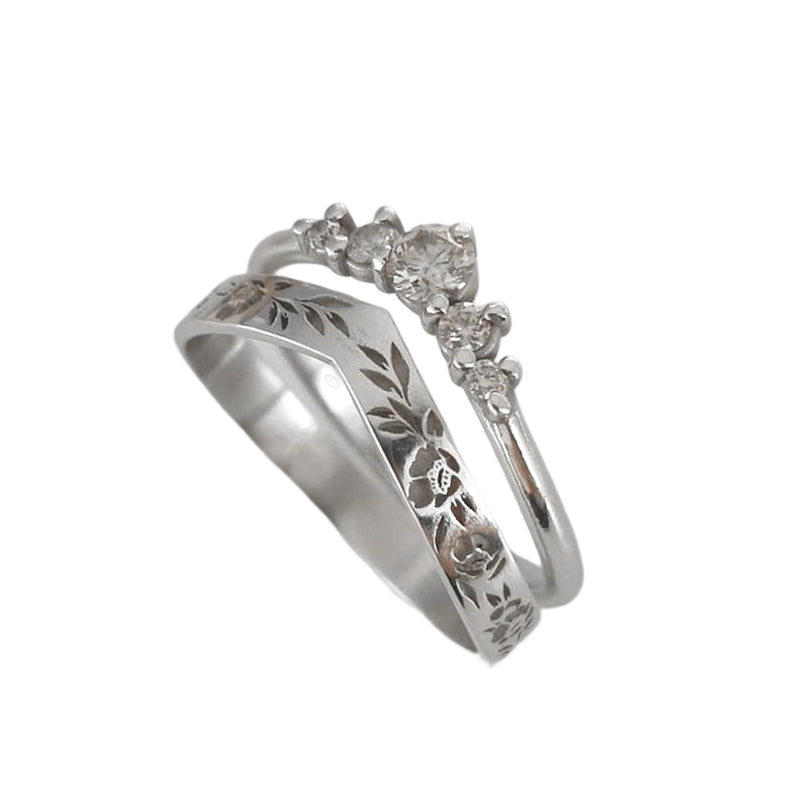 Elegante Eenvoudige Slingerring
