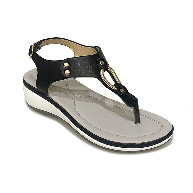 Zomerse effen kleur teenslippers