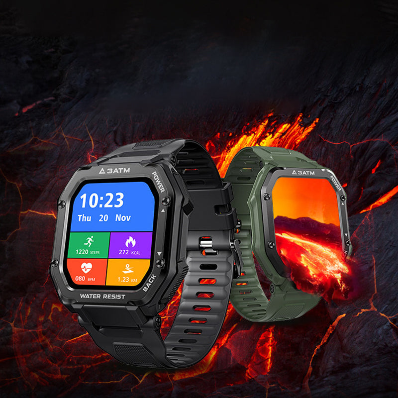 Outdoor waterdicht anti-collision Slim Horloge