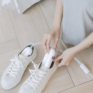 Household portable electric shoe dryer