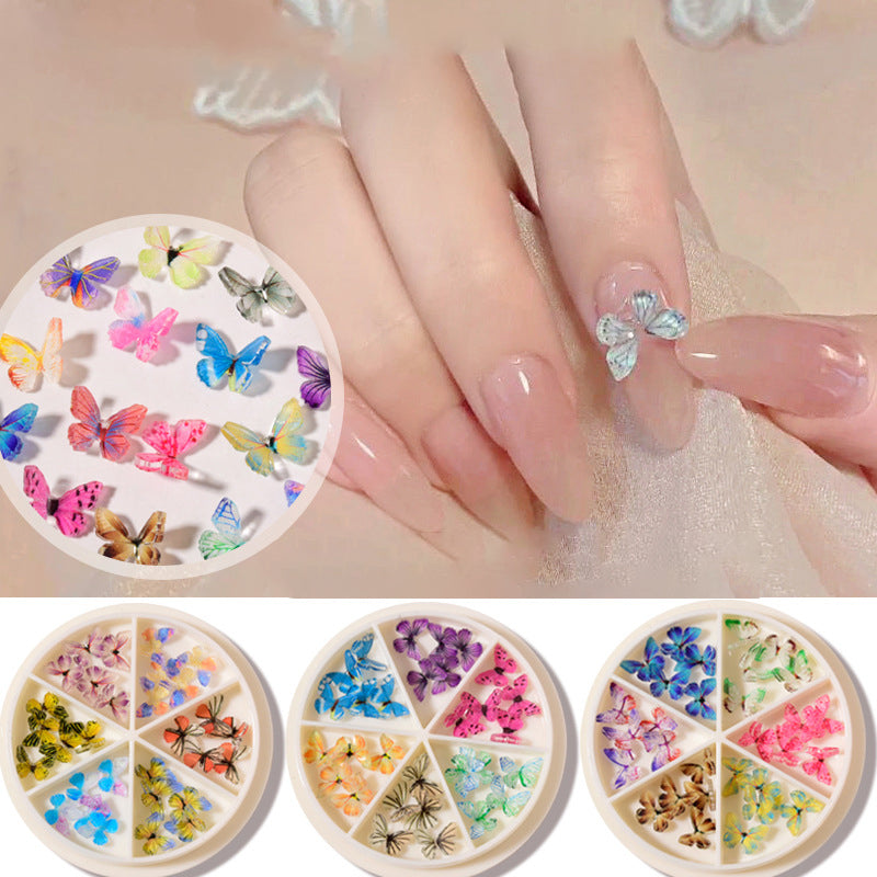 Driedimensionale acryl mini vlinder（30 stuks）