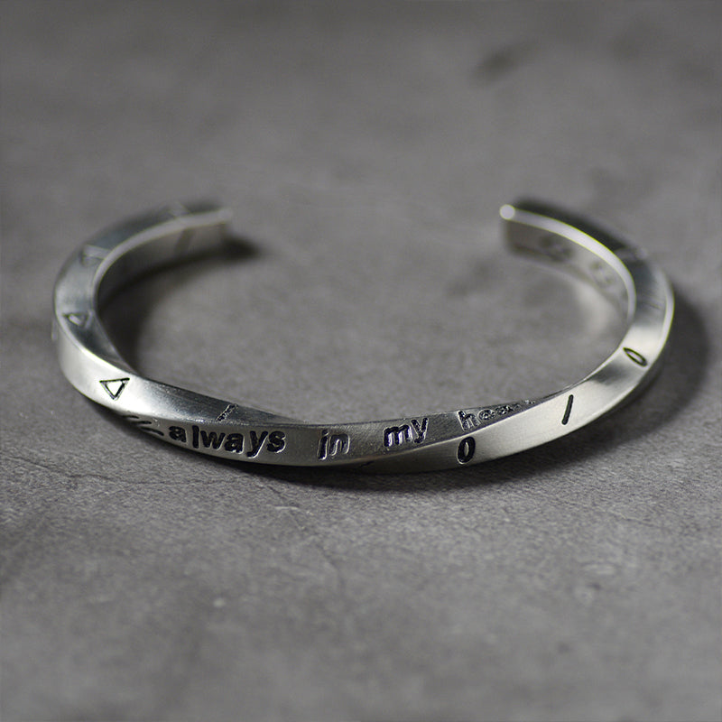Paar Model Titanium Stalen Armband