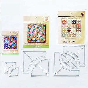 Snelle boogvormige Quilt Sjabloon Set