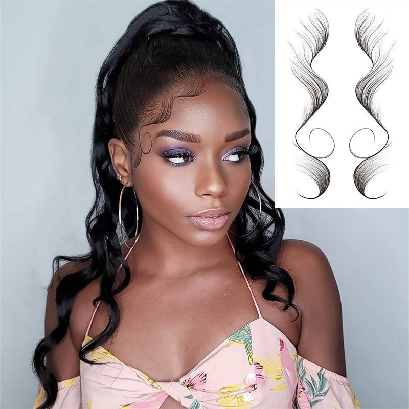 Stickers voor babyhaarranden