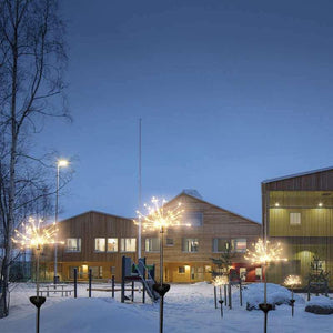 Waterdichte Zonne Garden Vuurwerk Lamp