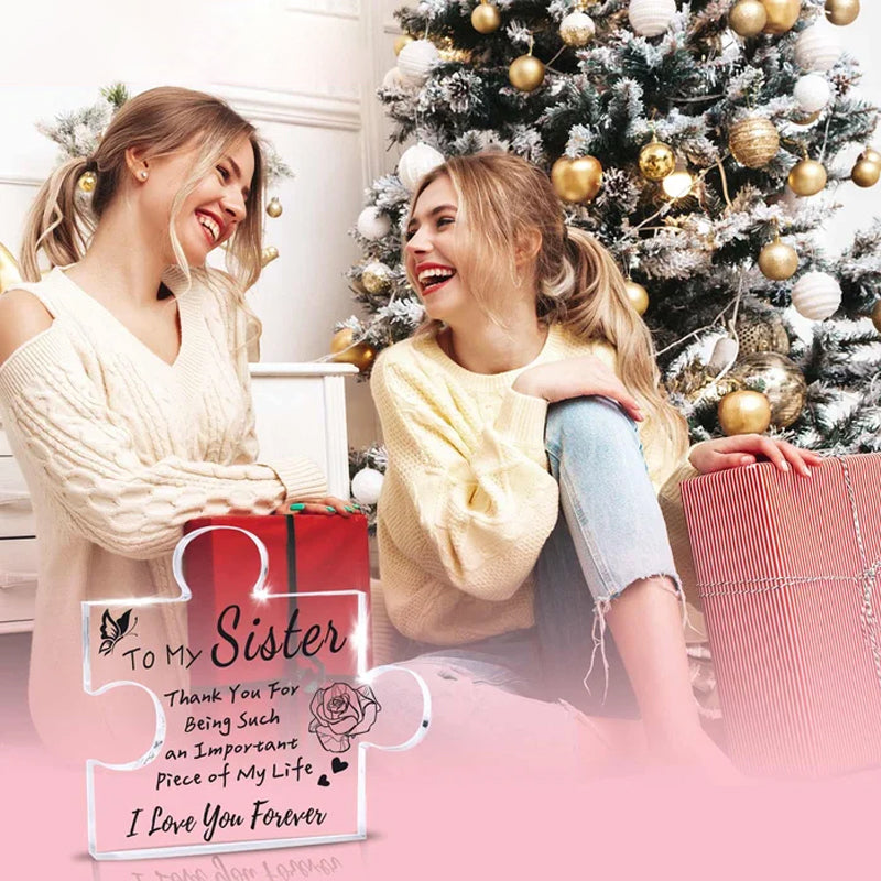 Acryl puzzelornament