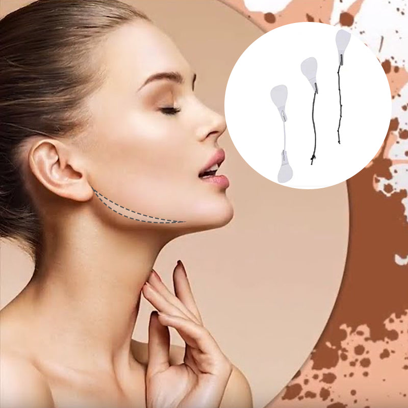 Onzichtbare dunne gezichtssticker