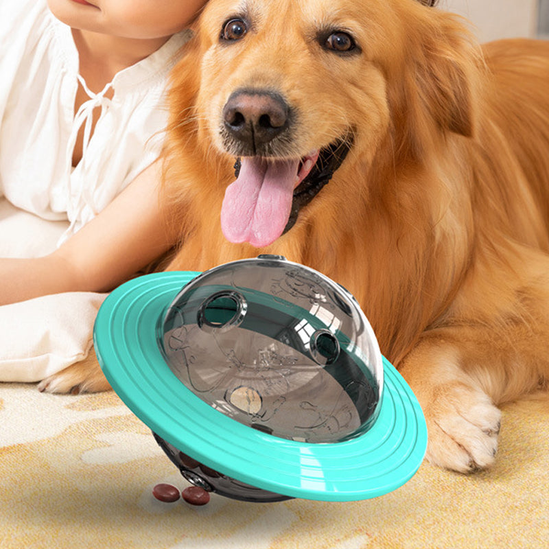 Vliegende schotel Slow Feeder speelgoed