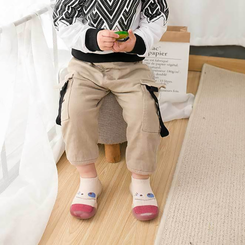 Schattige dieren - antislip baby-peuterschoenen