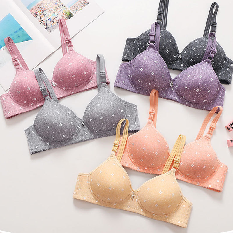 Comfortabele draadloze push-up bh