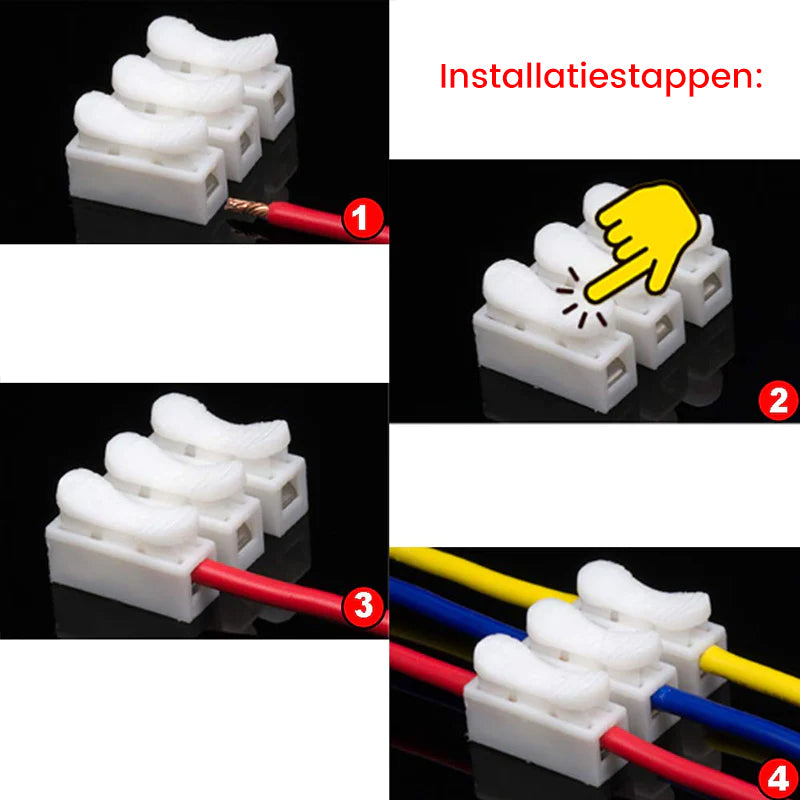 Veer snelle connectordraad
