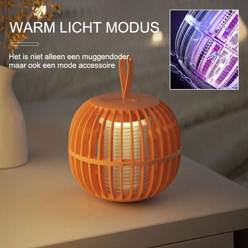 2 in 1 geruisloze muggen verdelger lamp