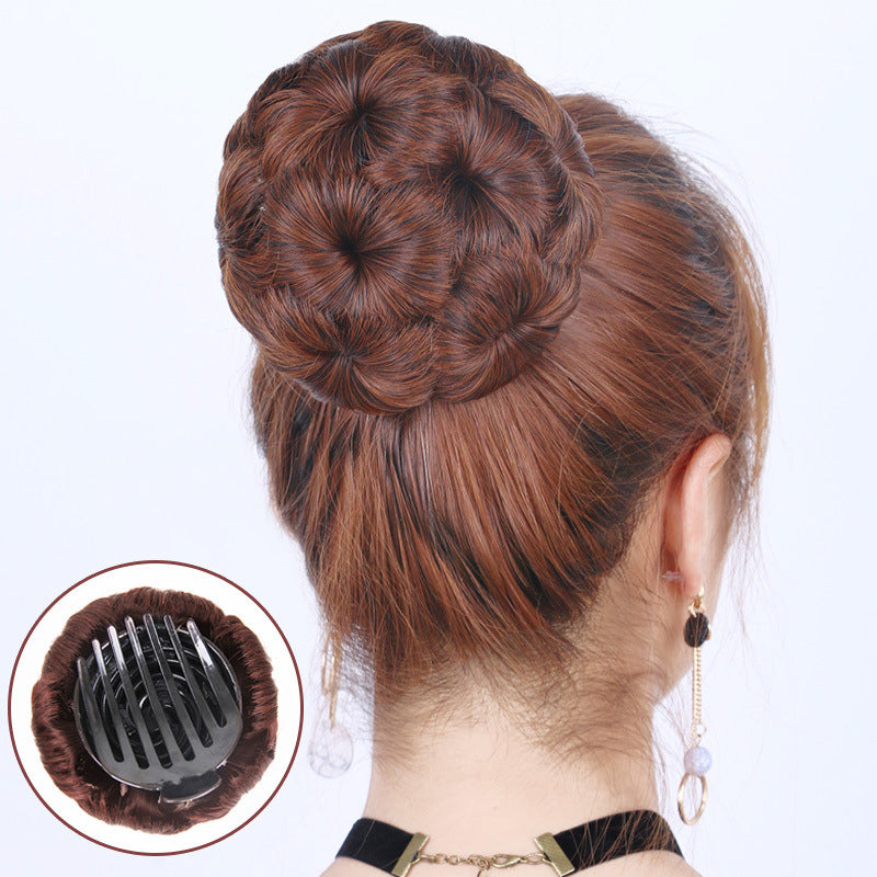 Bun pruik clip