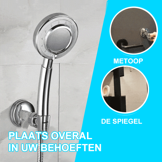 Afneembare handsfree douchekopbevestiging