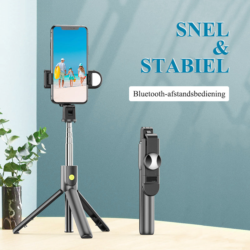 Bluetooth Remote Selfie Stick Tripod