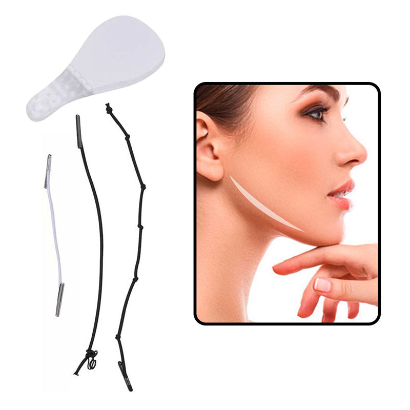 Onzichtbare dunne gezichtssticker