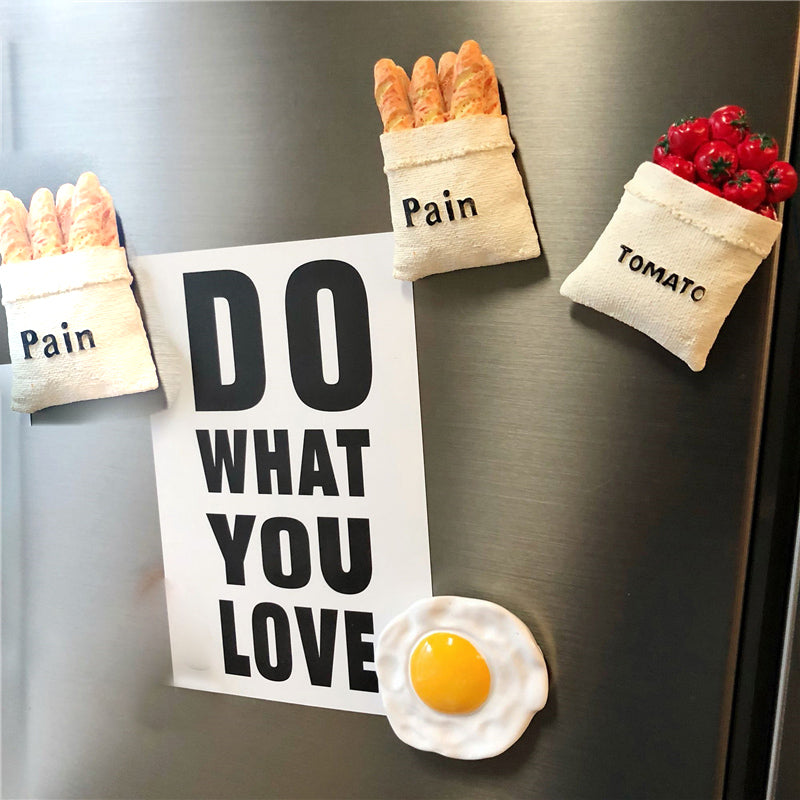 Cartoon koelkast magneet set