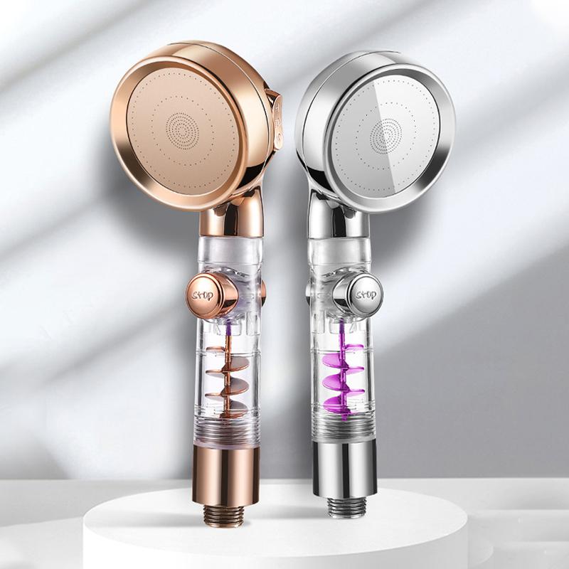 3-Modus Regelbare Hoge Druk Waterbesparende Douchekop