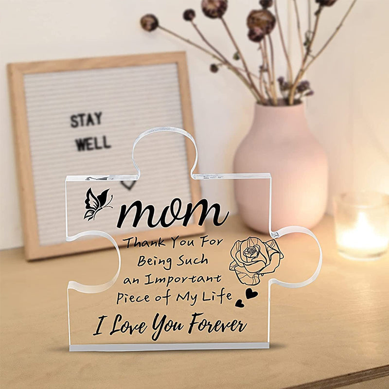 Acryl puzzelornament