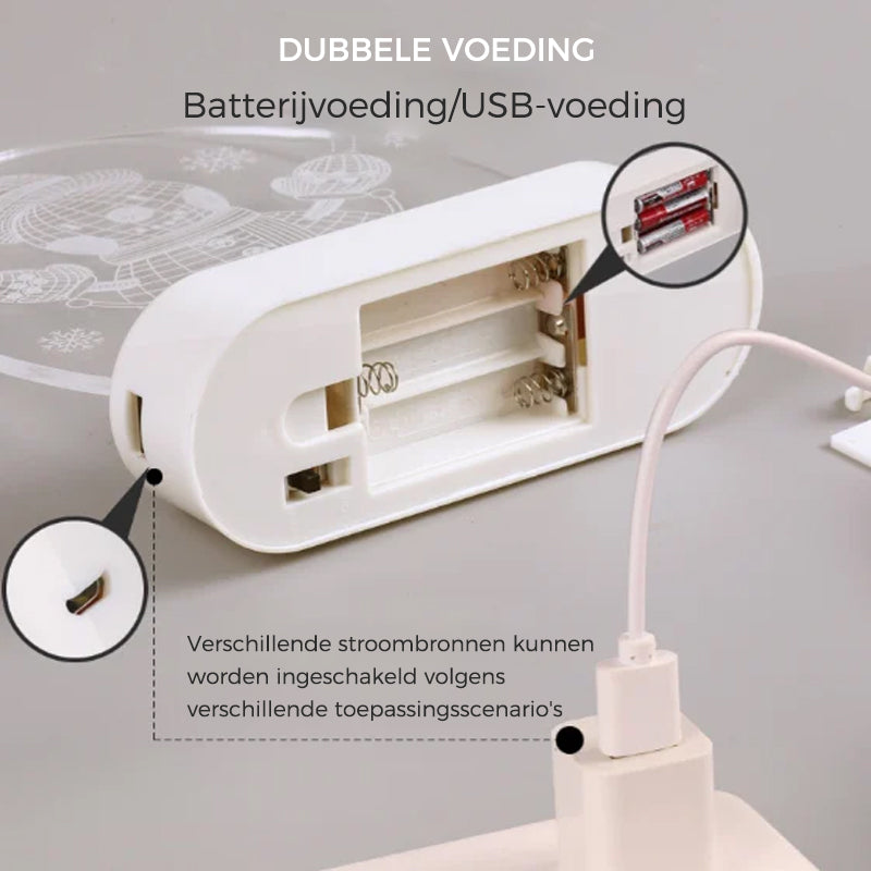 Kerst-decoratie Nachtverlichting