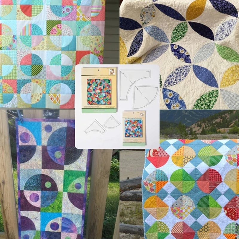 Snelle boogvormige Quilt Sjabloon Set