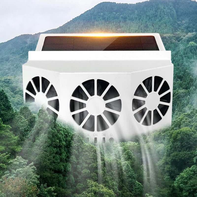 Nieuwe autokoeler op zonne-energie