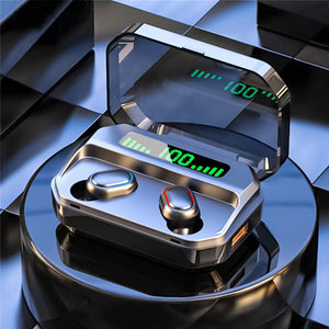 Bluetooth-headset met vierkant gat