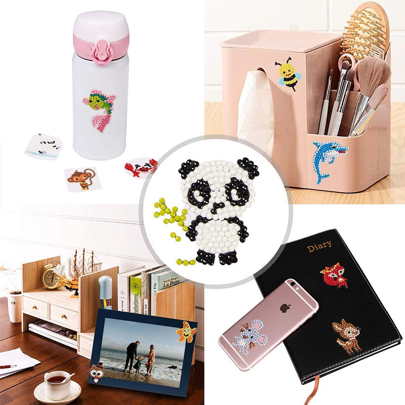 Diamant schilderij gratis stickers