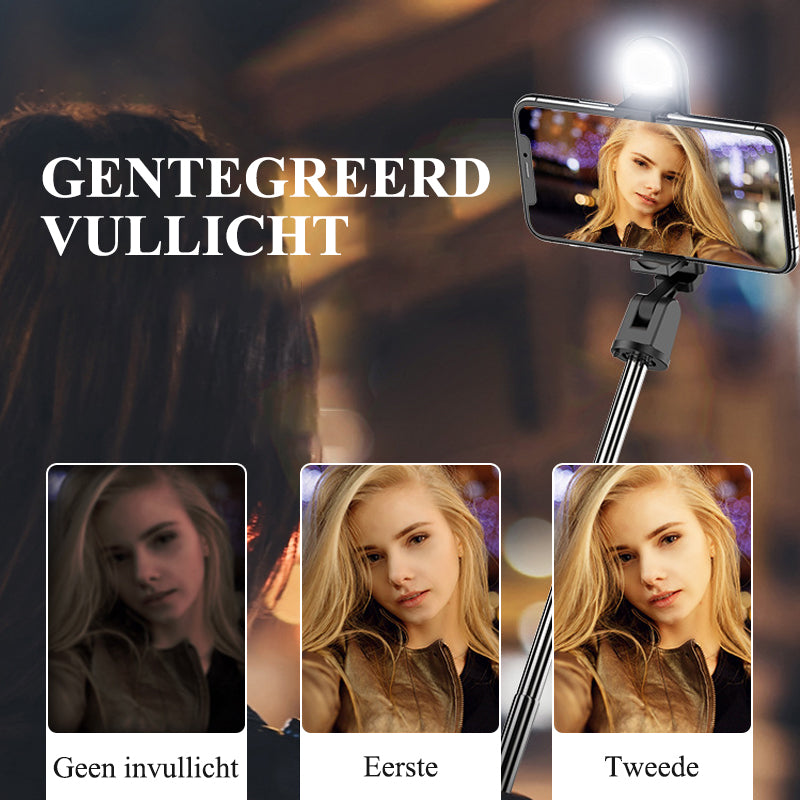 Bluetooth Remote Selfie Stick Tripod