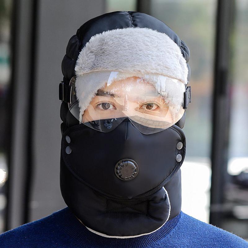 Koudebestendige hoed voor buiten fietsen