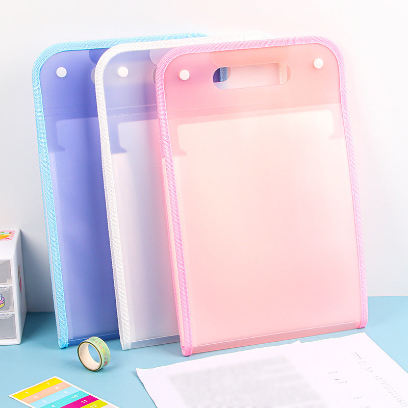 Typared Verticale accordeontas A4 papieren ordner