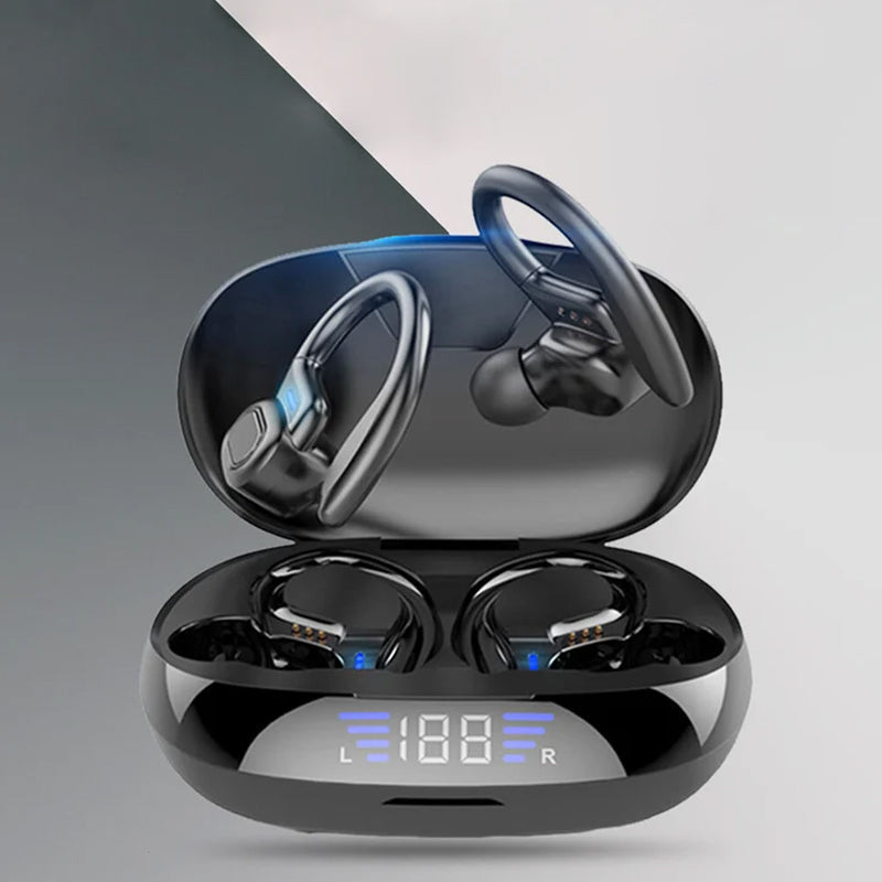 Touch Controle LED Power Display Sport-hoofdtelefoon