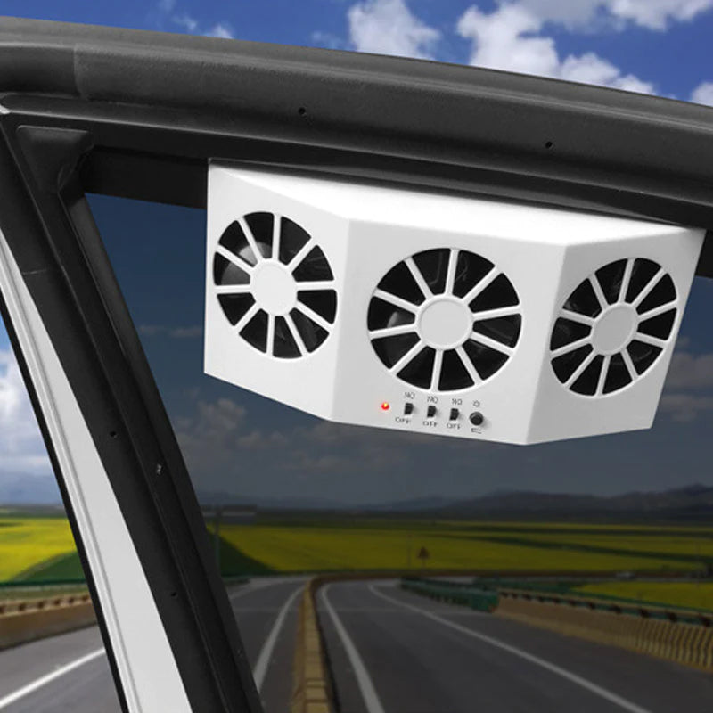 Nieuwe autokoeler op zonne-energie