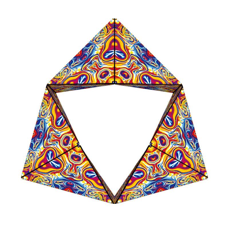 Verwisselbare magnetische magische kubus