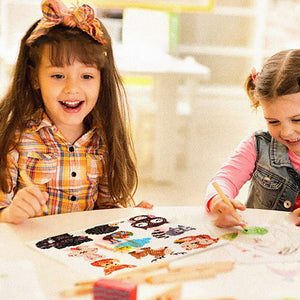 Diamant schilderij gratis stickers