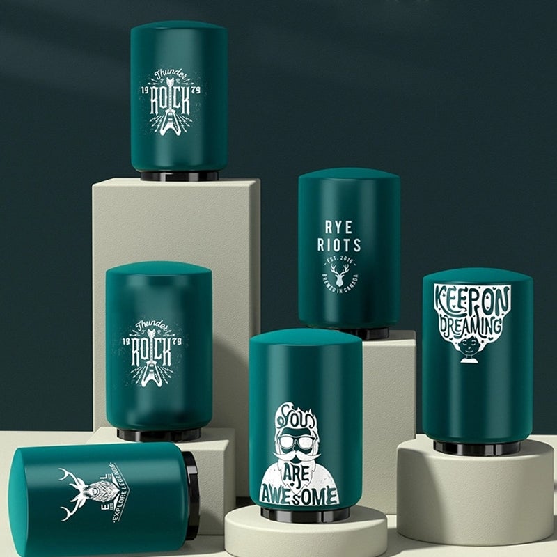 Automatische flesopener met magnetische dopvanger