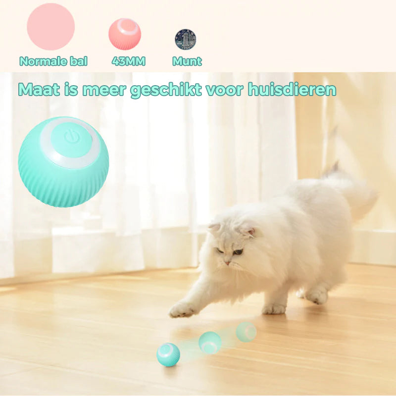 Slimme zelfrollende bal