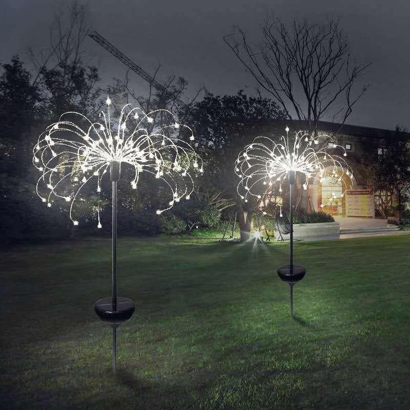 Waterdichte Zonne Garden Vuurwerk Lamp