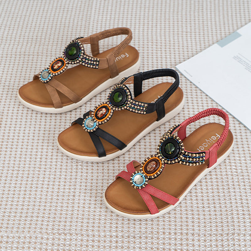 Boho Sandalen met Kralen